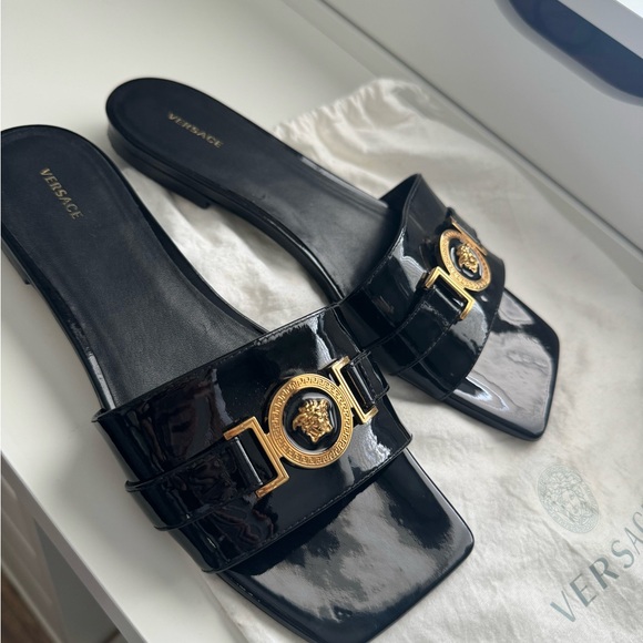 Womans Versace Slides - Picture 2 of 2